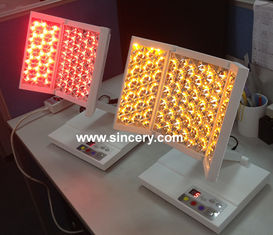 Máquina portátil del LED Phototherapy con la luz ámbar roja/azul/para el tratamiento de la cara