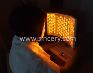 Máquina portátil del LED Phototherapy con la luz ámbar roja/azul/para el tratamiento de la cara