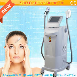 Sistema dual de la máquina SHR del retiro del pelo del laser de Handpiece IPL para las mujeres/los hombres