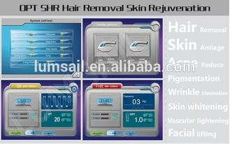 Toque la máquina de enfriamiento del retiro del pelo del laser del IPL/la máquina de Rejunvation de la piel sin dolor