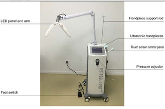 Máquina de la cáscara del jet del oxígeno de la limpieza de la cara/peladora de la piel LED Phototherapy