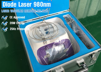 máquina sólida de la belleza del laser del diodo 980nm para el retiro vascular/el retiro de la vena de la araña