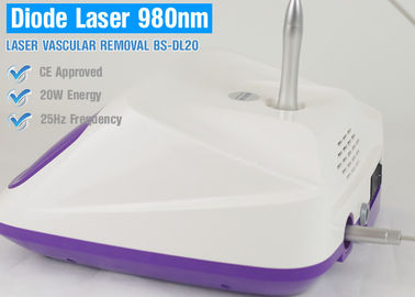 máquina sólida de la belleza del laser del diodo 980nm para el retiro vascular/el retiro de la vena de la araña