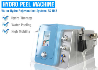 Máquina hidráulica de Microdermabrasion de la limpieza facial, peladura hidráulica de la máquina del rejuvenecimiento de la piel