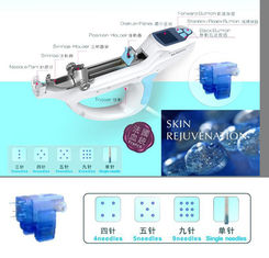 3 en 1 sola máquina multi de Mesotherapy del agua de la aguja con la inyección/el vacío