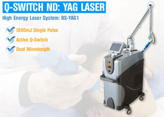 Máquina de c4q conmutado del laser del ND YAG de Pico de la máquina multifuncional del laser para el retiro de la peca del tatuaje