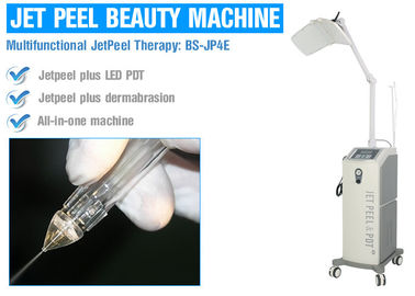 Máquina facial del oxígeno de la cáscara del jet, máquina facial del claro del jet de PDT para el cuidado de piel