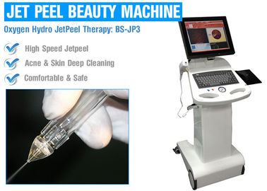 Velocidad facial profunda de la máquina de la cáscara del jet del oxígeno del tratamiento de la peladura para el rejuvenecimiento de la piel
