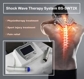 Máquina trasera excelente de la terapia de la onda de choque del alivio del dolor ESWT, máquina de la fisioterapia de la onda de choque