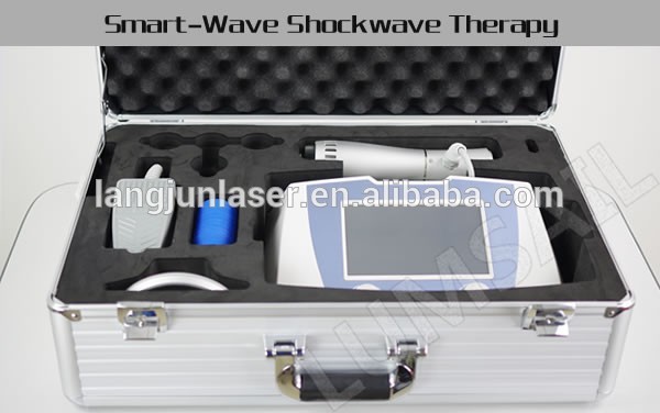 equipo de la terapia de la onda expansiva de la máquina de la onda de choque del fisioterapia