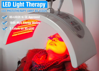 Sistema de refrigeración por aire dispositivo de la terapia de la luz azul y roja del LED para las líneas finas de la eliminación