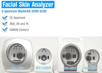 La máquina de prueba portátil de la piel de la máquina del análisis de la piel para la cara aumentó/rejuvenecimiento
