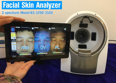 La máquina de prueba portátil de la piel de la máquina del análisis de la piel para la cara aumentó/rejuvenecimiento