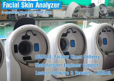 Equipo ligero ULTRAVIOLETA/del PL de la piel del análisis para el cuidado de piel con 3: Sistema de 4 avances
