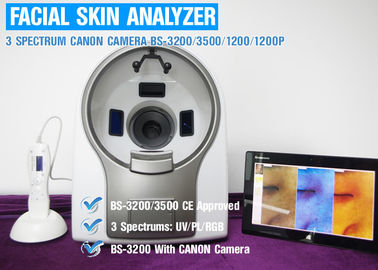 Analizador cuadrado portátil de la piel y del pelo de Digitaces, máquina de la lupa del analizador de la piel