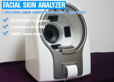 Máquina del escáner de la piel de 3 espectros con la cámara mágica de CANON del espejo