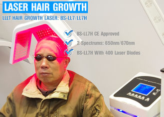 Dispositivo sin dolor del nuevo crecimiento del pelo del laser del diodo con la terapia del rejuvenecimiento del pelo para la pérdida de pelo