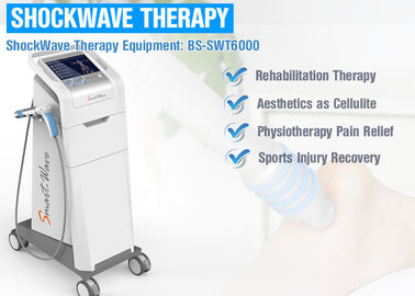 Máquina de la terapia de la onda acústica de 6 transmisores para el tratamiento de las celulitis/la nueva formación del cuerpo