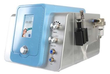 Diamante 3 en 1 máquina de Microdermabrasion, pantalla táctil de la máquina de la cáscara del jet del oxígeno del agua