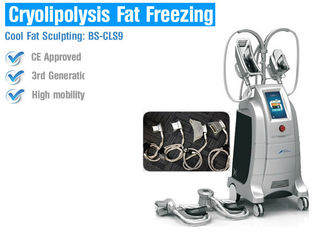 Cuerpo multifuncional de Cryolipolysis que adelgaza la máquina, cuerpo de congelación gordo que adelgaza el equipo