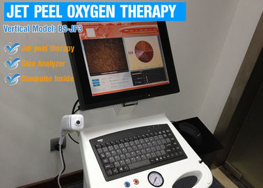 Máquina de la cáscara del jet del oxígeno del rejuvenecimiento de la piel para el retiro de la arruga/del acné