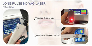 Poder máximo vertical 1064 del laser del Nd Yag del pulso largo alto y anchura de pulso amplia