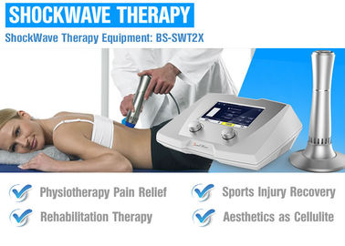 Máquina electromágnetica de la terapia de la onda de choque de la parte radial ESWT para lesión de los deportes del alivio del dolor