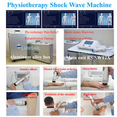 Máquina de la terapia de la onda de choque del alivio del dolor ESWT de la fisioterapia para la cicatriz suave del tejido