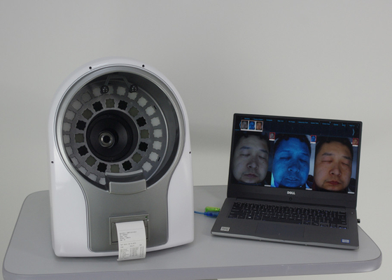Máquina facial cómoda del analizador de la piel 3D con la cámara de la alta resolución de los 20M
