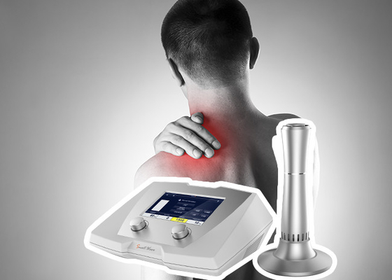 Dispositivo portátil de la terapia de la onda de choque/mini máquina del masaje del dolor de cuello de Eswt