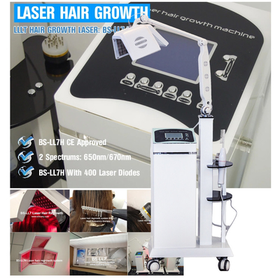 Máquina creciente del pelo de la punta de prueba del PDA del dispositivo del nuevo crecimiento del pelo del laser del diodo para la peluquería