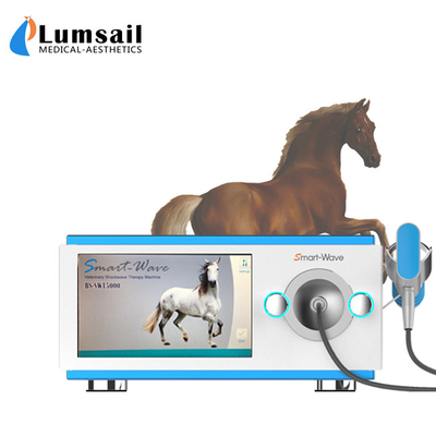 Pequeña máquina equina radial física animal de la onda de choque para el tratamiento del caballo