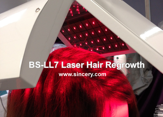 equipo vertical del laser del diodo 650nm para el nuevo crecimiento del pelo