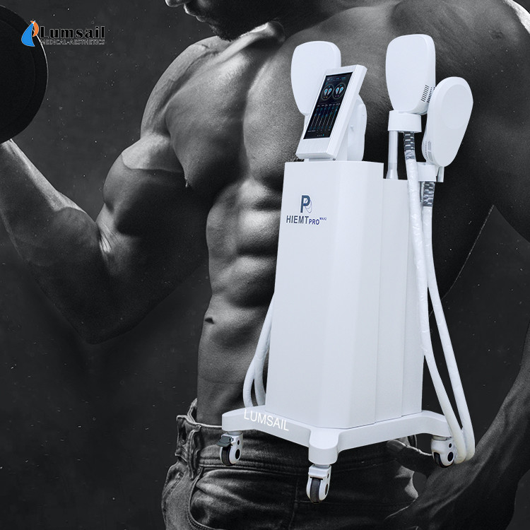 5600w 4 maneja el cuerpo neo pélvico de intensidad alta del ccsme Teslasculpt Himet  RF que adelgaza la máquina