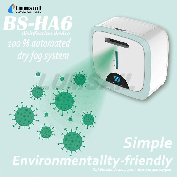 Purificador portátil del aire del hogar seco de la niebla para la desinfección ácida hipoclorosa 50ml/min