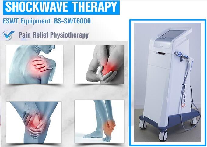 fisioterapia extracorporal de la máquina de la terapia de la onda expansiva del eswt de la onda de choque